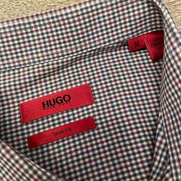 Men’s Hugo Boss long sleeve button down shirts size medium - Picture 7 of 9